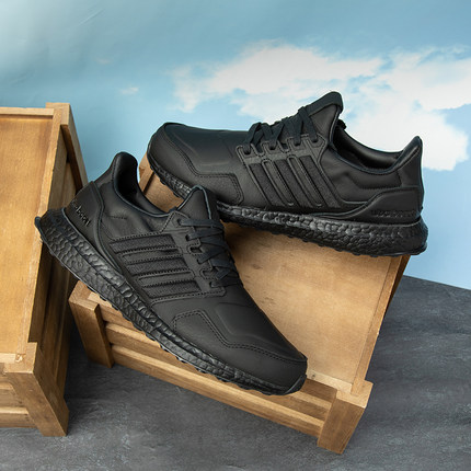 Adidas阿迪达斯男女鞋新款UltraBOOST leather运动鞋跑步鞋EF0901
