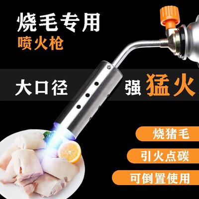 家用大功率喷枪烧毛枪头烤枪打火器火枪液化气喷火枪气罐点火枪