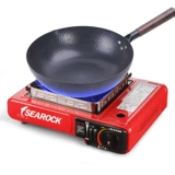 Карта -тип печи, железный горшок ручной работы на открытом воздухе -это старый модный старый горшок с жареным ножом без покрытия без липкой газовой плиты, подходящей для приготовления пищи.