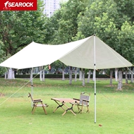 lều eureka 6 người Cắm trại ngoài trời hợp kim nhôm tán cực lều cửa trước hỗ trợ cực nhôm cực dài 2 mét 3 kính thiên văn cực trại khung dày lều cắm trại giá lều cấm trại