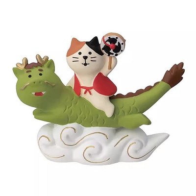 日式龙年吉祥物招财猫开运摆件