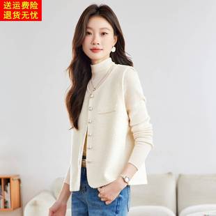 小香风马甲女2025新款春装时髦洋气毛衣背心外穿春秋针织马夹外搭