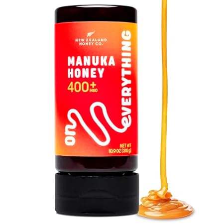 Manuka Honey On Everything | MGO 400+ | 10.9 oz Squeezy |