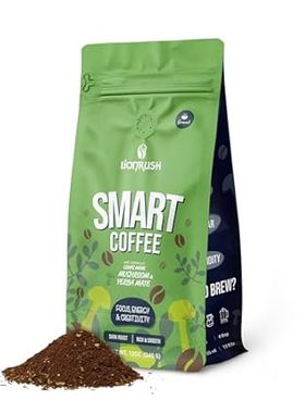 Yerba Mate Coffee with Lion's Mane Mushroom by Lion Rush