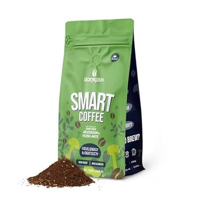 Yerba Mate Coffee with Lion's Mane Mushroom by Lion Rush