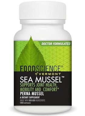 FoodScience of Vermont Sea Mussel， Green-Lipped Mussel Jo
