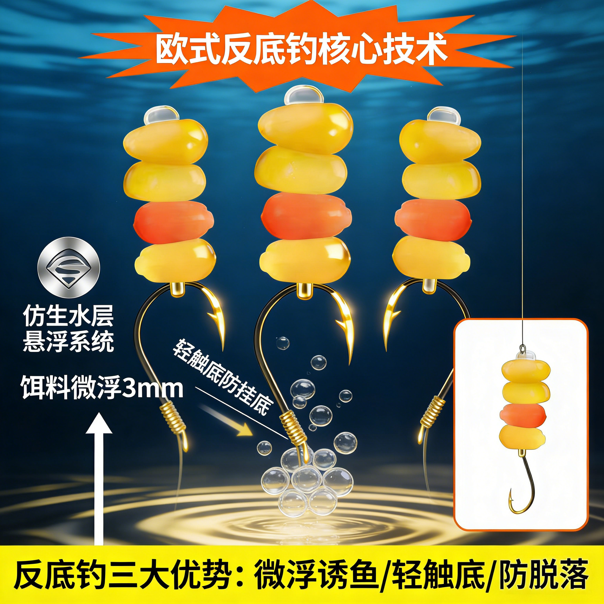 逗钓浮球浮水仿真玉米粒玉米反底钓鲤鱼草鱼钓鱼青鱼珠珠欧式钓法,户外/登山/野营/旅行用品,活饵/谷麦饵等饵料,淘宝优惠券,粉丝福利购,淘宝优惠卷