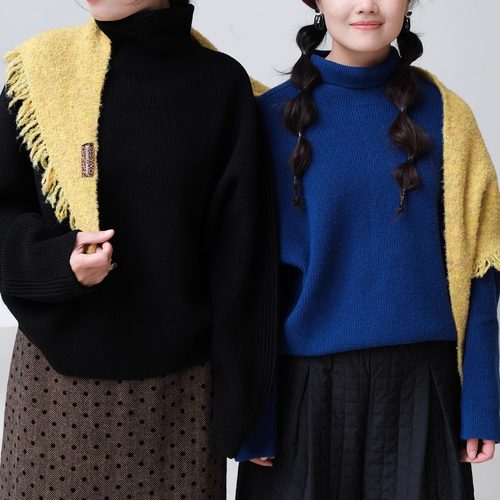 远家澳洲进口100%羊毛高领毛衣