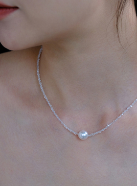 远家海水珍珠akoya珍珠项链Y-811