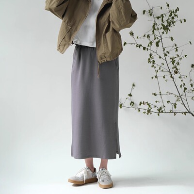 远家兰精天丝莫代尔棉直筒半身裙