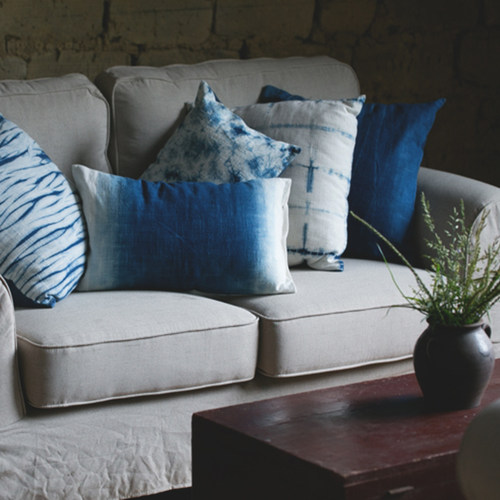 远家经典款草木沙发C-909抱枕套