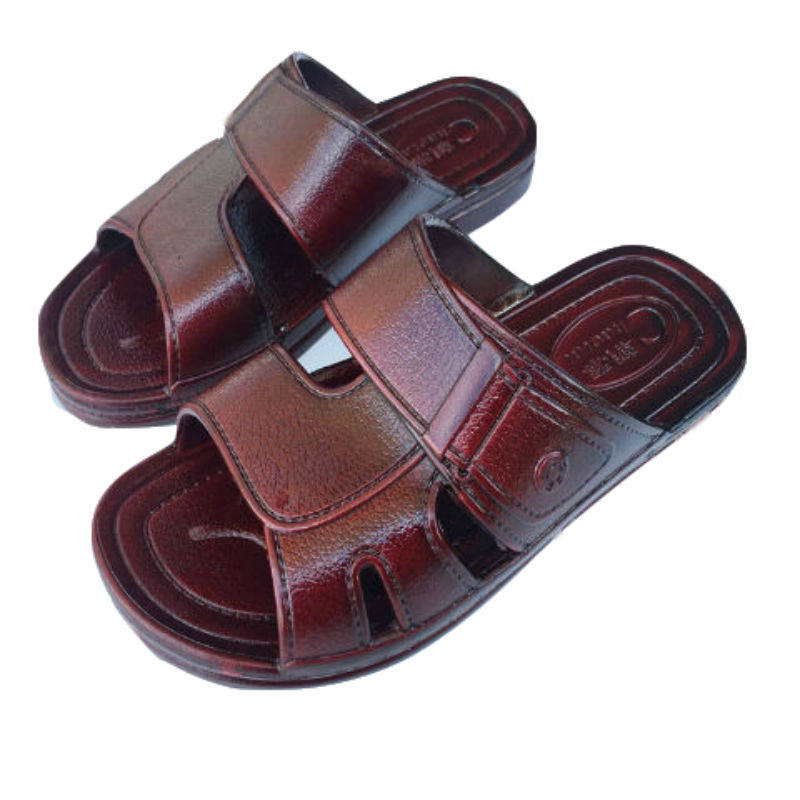 经典男款中老年妈妈爸爸夏季防滑凉拖鞋 舒适软胶耐磨耐穿油拖