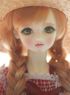 3分BJD娃娃老Ｖ Lieselotte白妹子配SDgr身关节可动人形玩偶