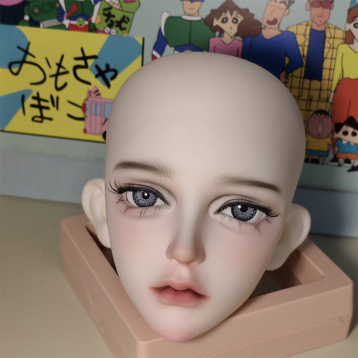bjd娃娃三四六分化妆面妆体妆自由妆仿官妆指定妆二次元喷妆