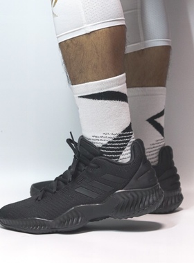 adidas Pro Bounce 2018 Low 武士 黑武士 实战篮球鞋 男款