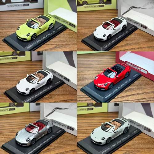 Minichamps迷你切1:64保时捷911 992.2 CARRERA GTS 合金汽车模型