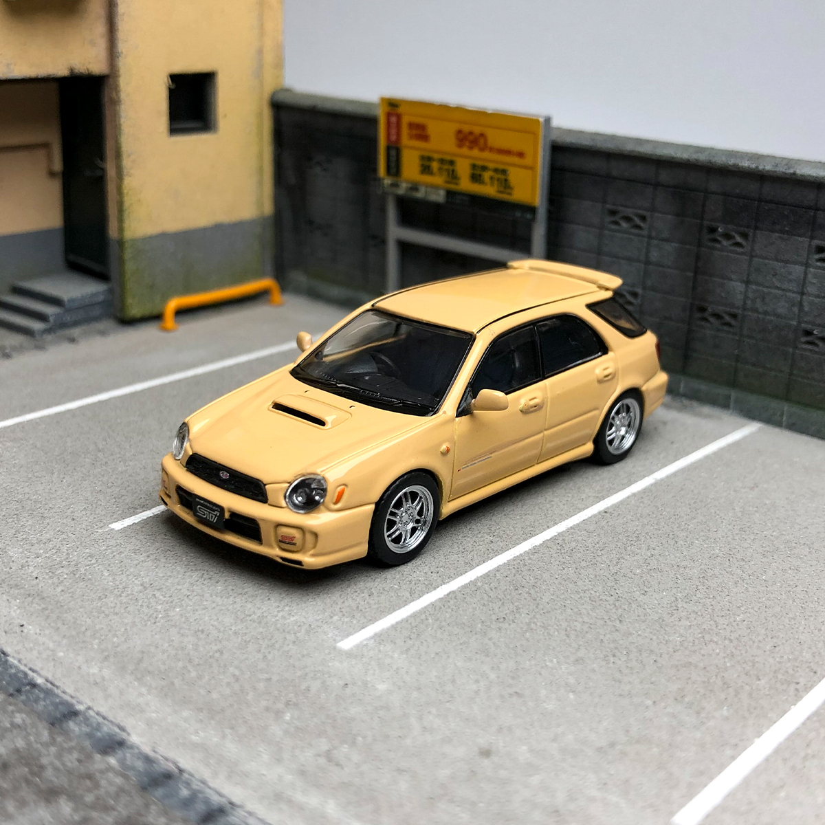 Furuya斯巴鲁合金164汽车模型