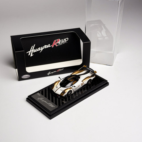现货 LCD 1:64帕加花雅R EVO Huayra R EVO白金配色合金汽车模型