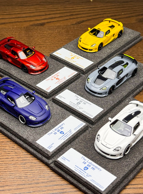 现货 技研所 1:64 保时捷 GEMBALLA MIRAGE GT 限量树脂汽车模型