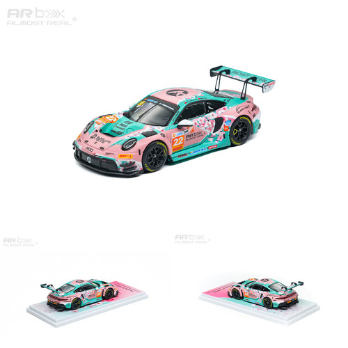 AR164保时捷911GT3R合金车模型