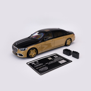 AlmostReal 似真 1:18 奔驰S迈巴赫S680 合金仿真汽车模型 静态