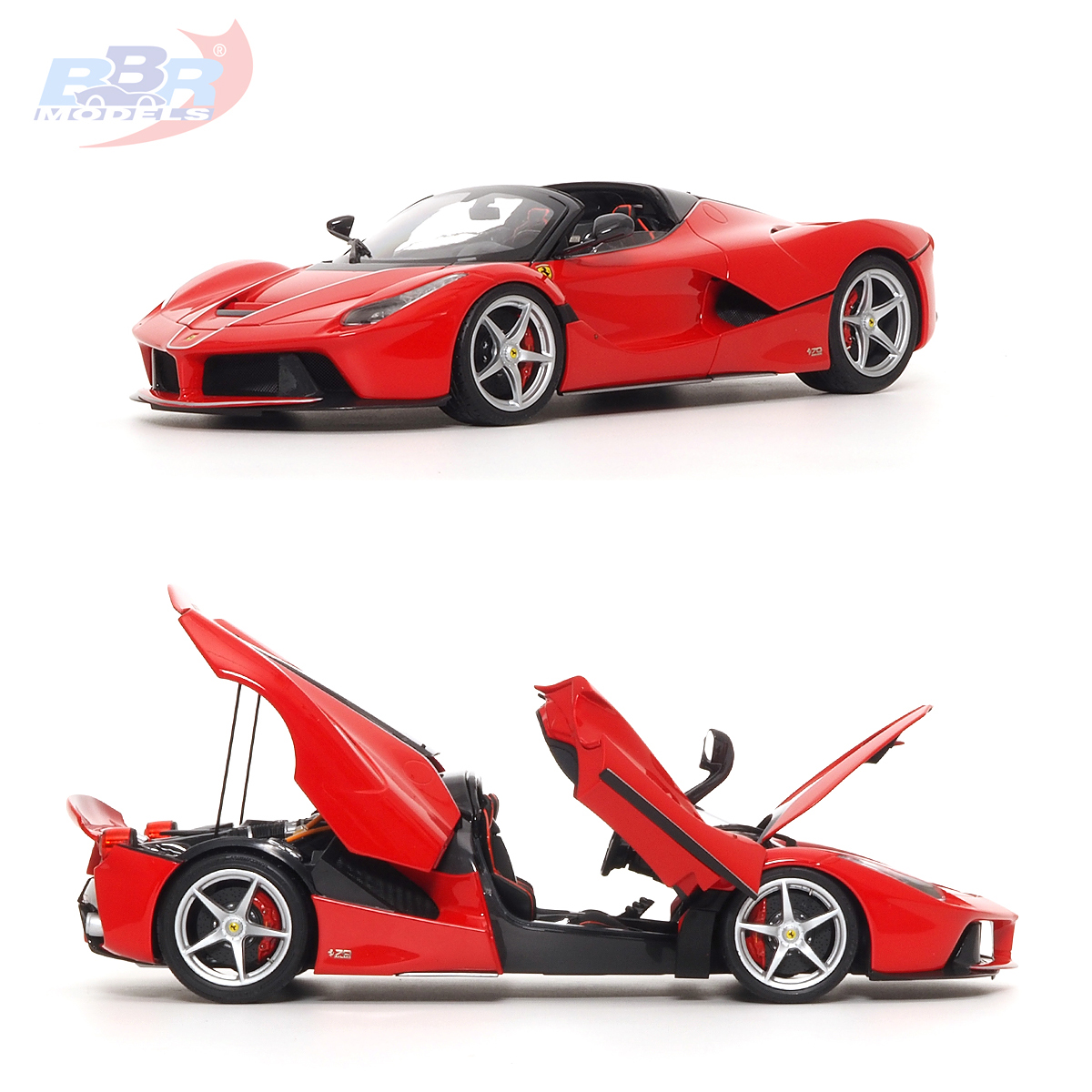 BBR法拉利拉法敞篷合金118车模