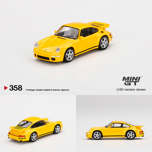 保时捷911 mini 合金车模 收藏摆件 CTR TSM RUF 黄鸟