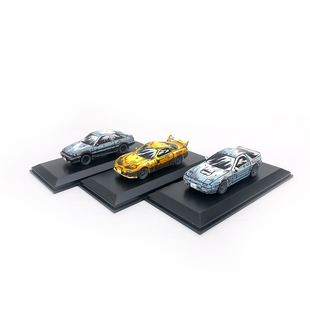 套裝 Initial 漫畫(huà)版 Kyosho 三車(chē) 合金車(chē)模 頭文字D 京商