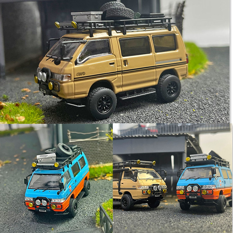 得利卡改装版合金车模（带配件