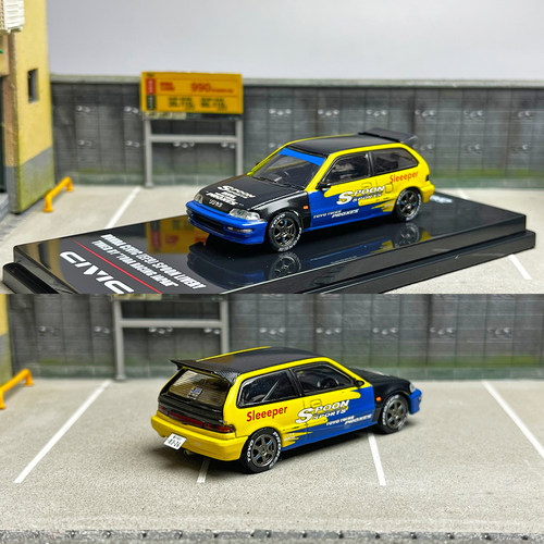 合金64CIVICEF9汽车模型