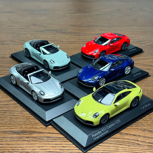 MINICHAMPS迷你切 1:43 保时捷 911 992.2 TARGA 4 GTS 汽车模型