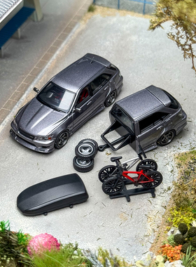 MORTAL 1:64 丰田ALTEZZA GITA AS300 ELIXIR 合金汽车模型 现货