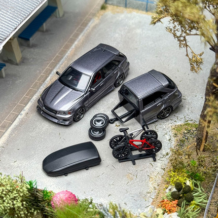 MORTAL 1:64 丰田ALTEZZA GITA AS300 ELIXIR 合金汽车模型 现货