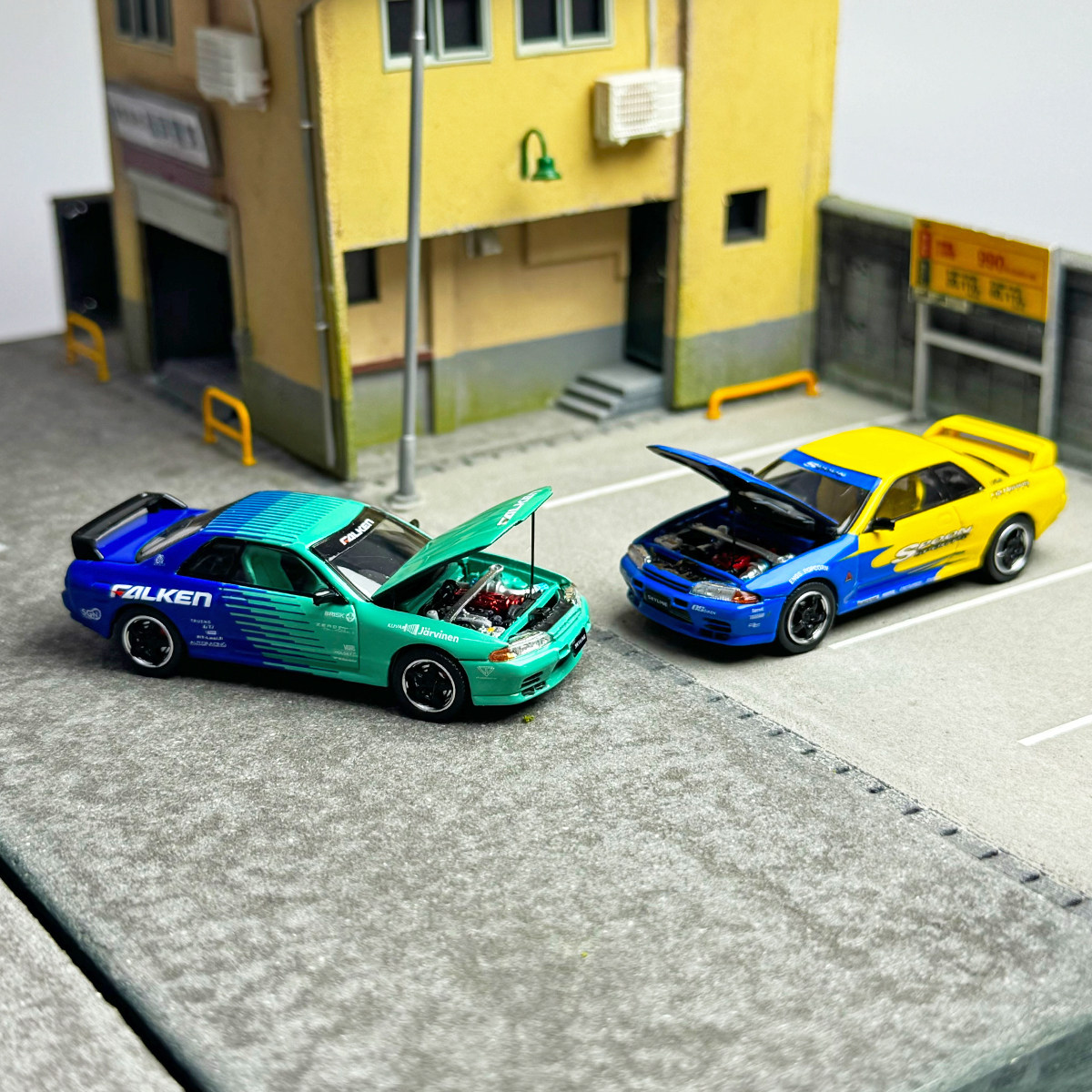 合金64日产战神GTR32汽车模型