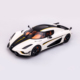 2018柯尼塞格regera 超跑汽车模型 GTSpirit 白色Koenigsegg