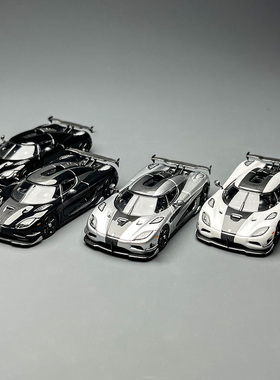 现货 SC SmallcarART 1:64 柯尼塞格 Agera RS 合金汽车模型 收藏