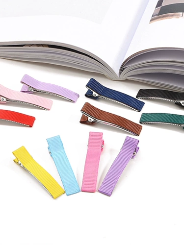 Заколка для волос, шпильки для волос ручной работы, детский аксессуар для волос с бантиком, аксессуары, 10 шт, DIY