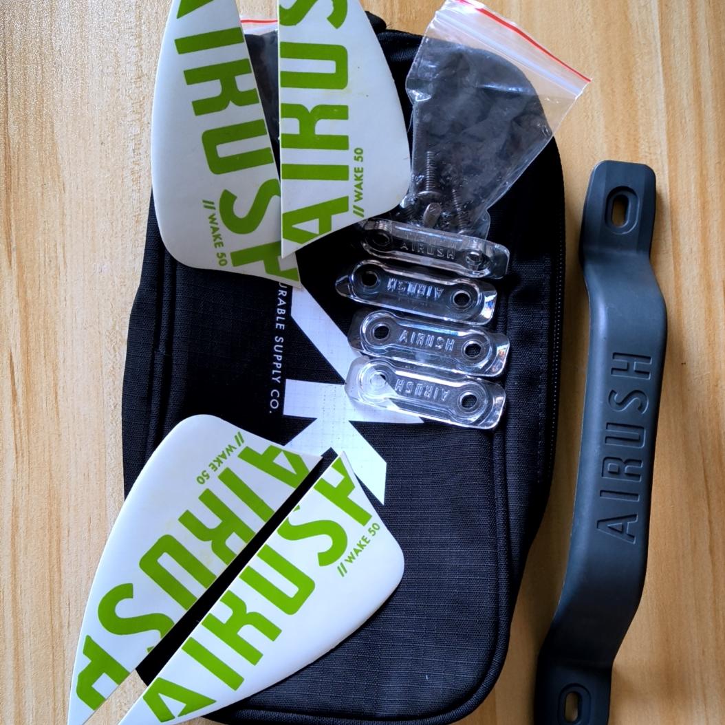 冲浪风筝airush板子原装鱼鳍