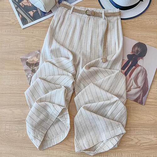 高级感棉麻夏季2026年薄