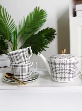 样板房间茶壶展厅橱柜软装摆件