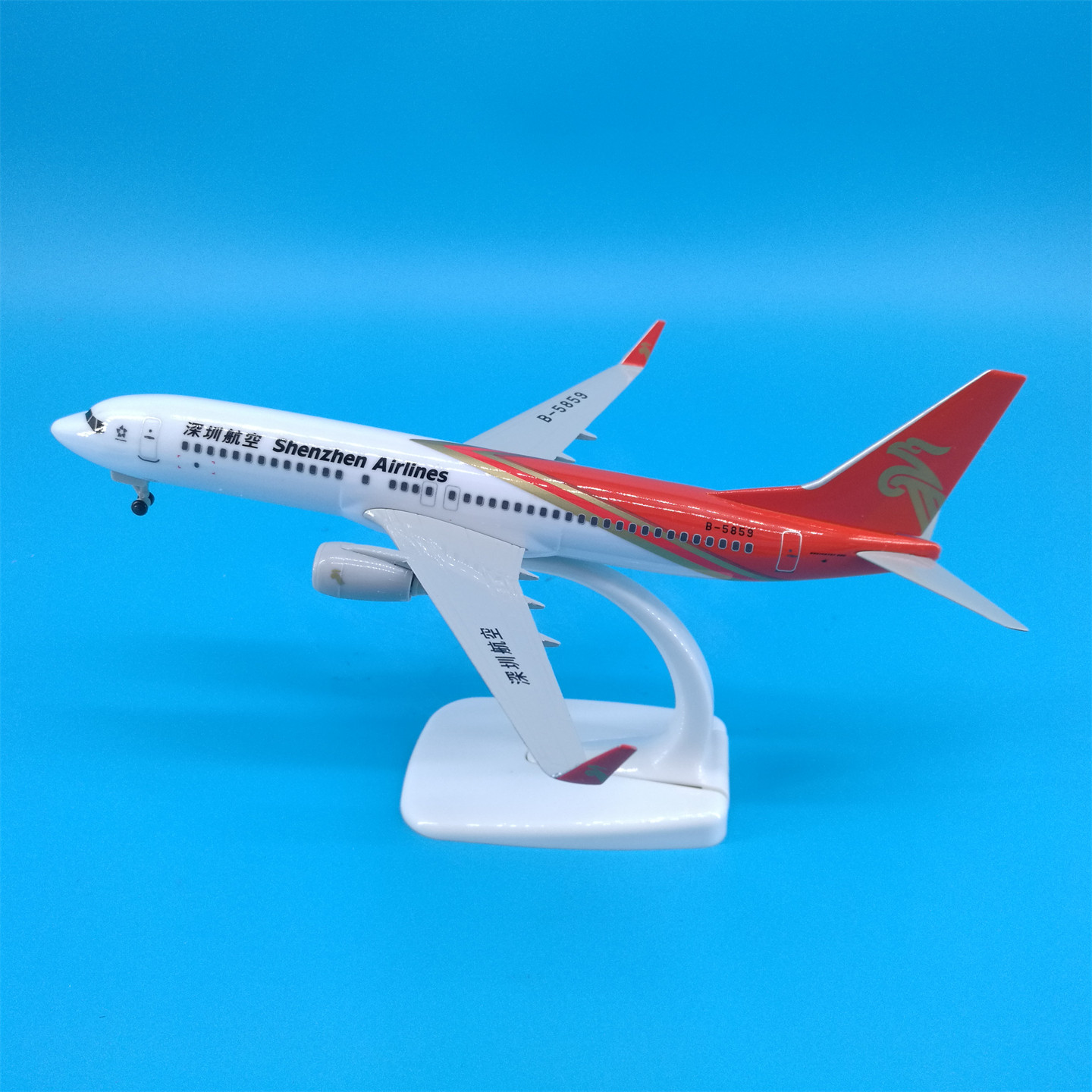 深圳航空飞机模型产品摆件带轮子