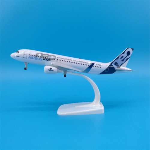 空客A320NEO飞机模型摆件带轮子