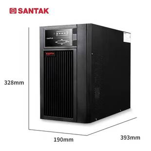 山特C3K在线式 2400W机房服务器电脑主机稳压 ups不间断电源3000VA