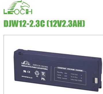 LEOCH理士DJW12-2.3C 12V2.3AH医疗设备/船舶设备/电子仪器用电池