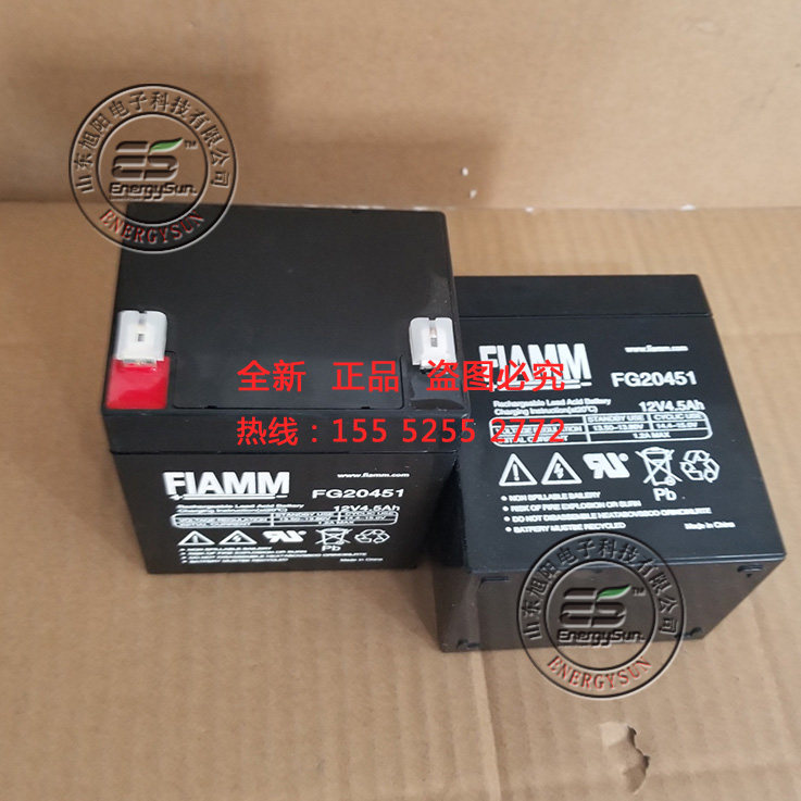 意大利FIAMM非凡蓄电池FG20451 12V4.5AH 门禁精密仪器仪表通讯用