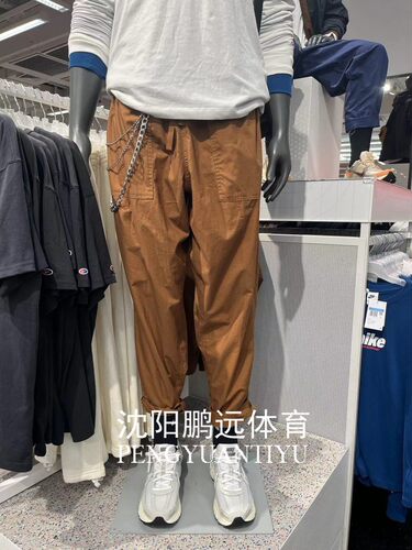 Nike耐克男子运动休闲宽松透气工装直筒长裤FN3097-281-010-410