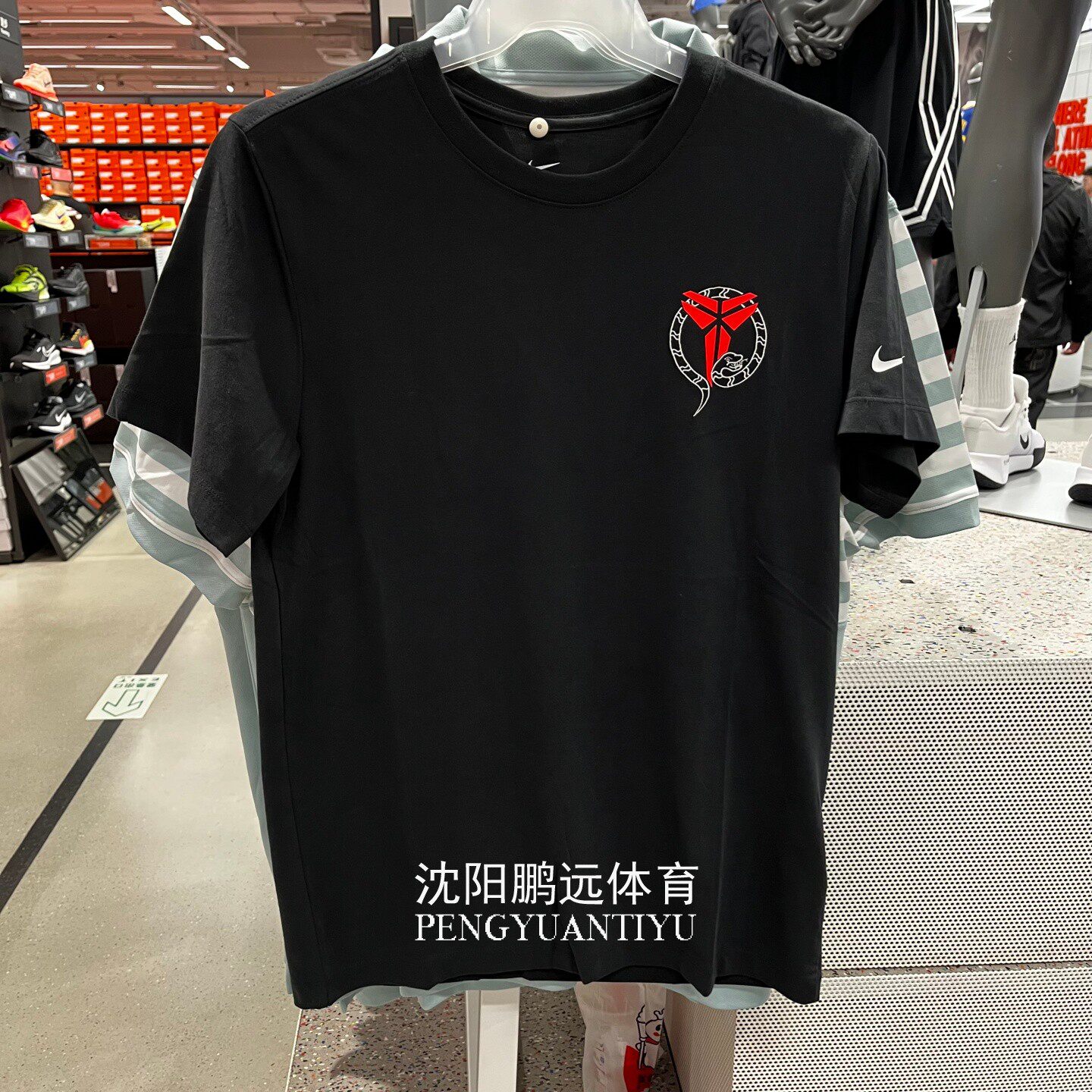 Nike/耐克男子夏季科比系列篮球运动休闲圆领短袖T恤 HV5151-010