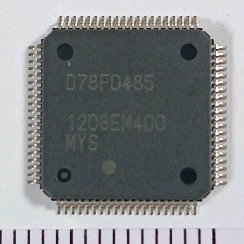 型号UPD78F0485GK-GAK瑞萨品牌丝印D78F0485芯片质量保证烧录解密