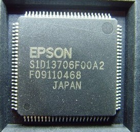 S1D13706F00A2 S1D13706F00A200 QFP100 EPSON全新原装LCD控制器