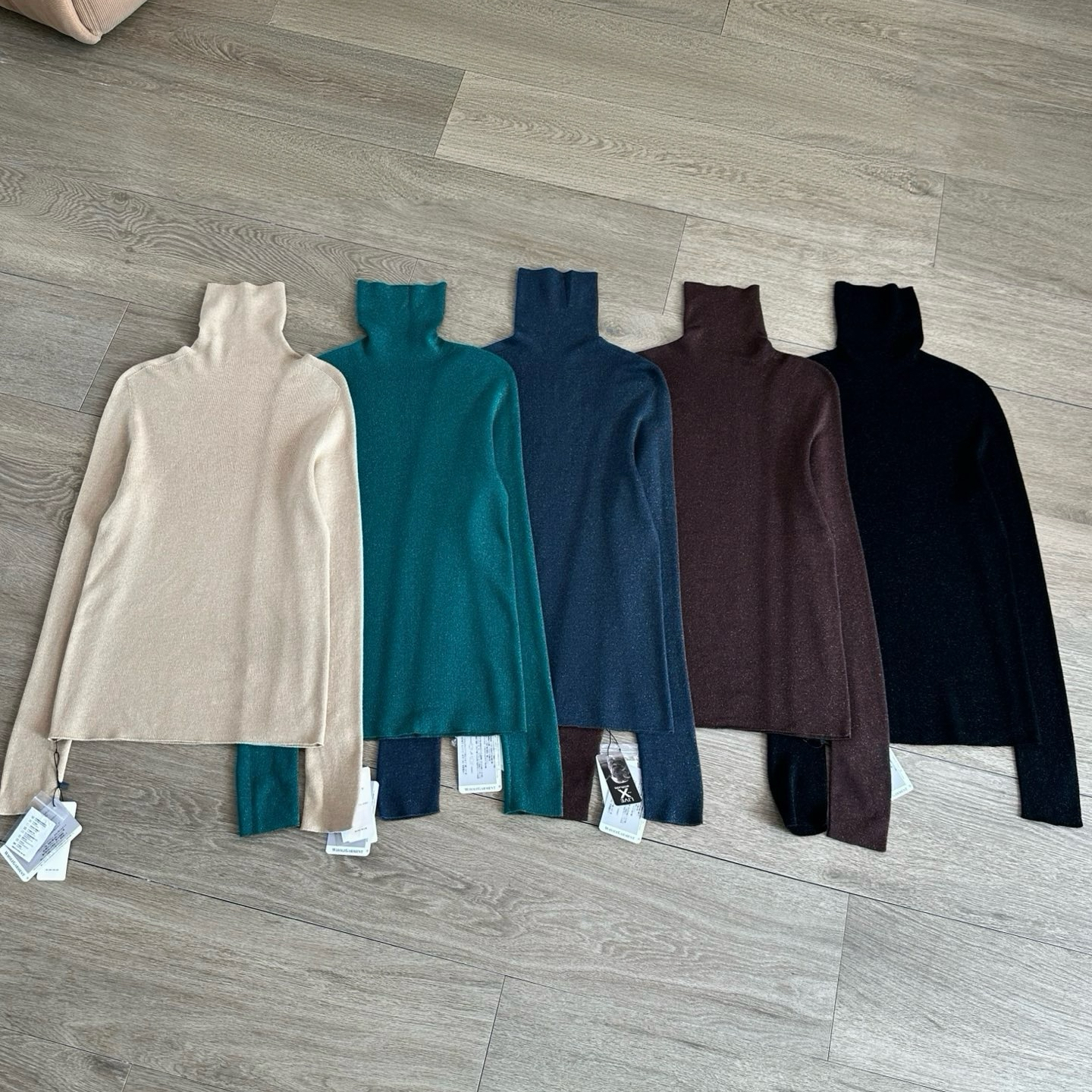 120103秋冬季高领修身打底衫针织衫女高级感内搭紧身上衣羊毛毛衣